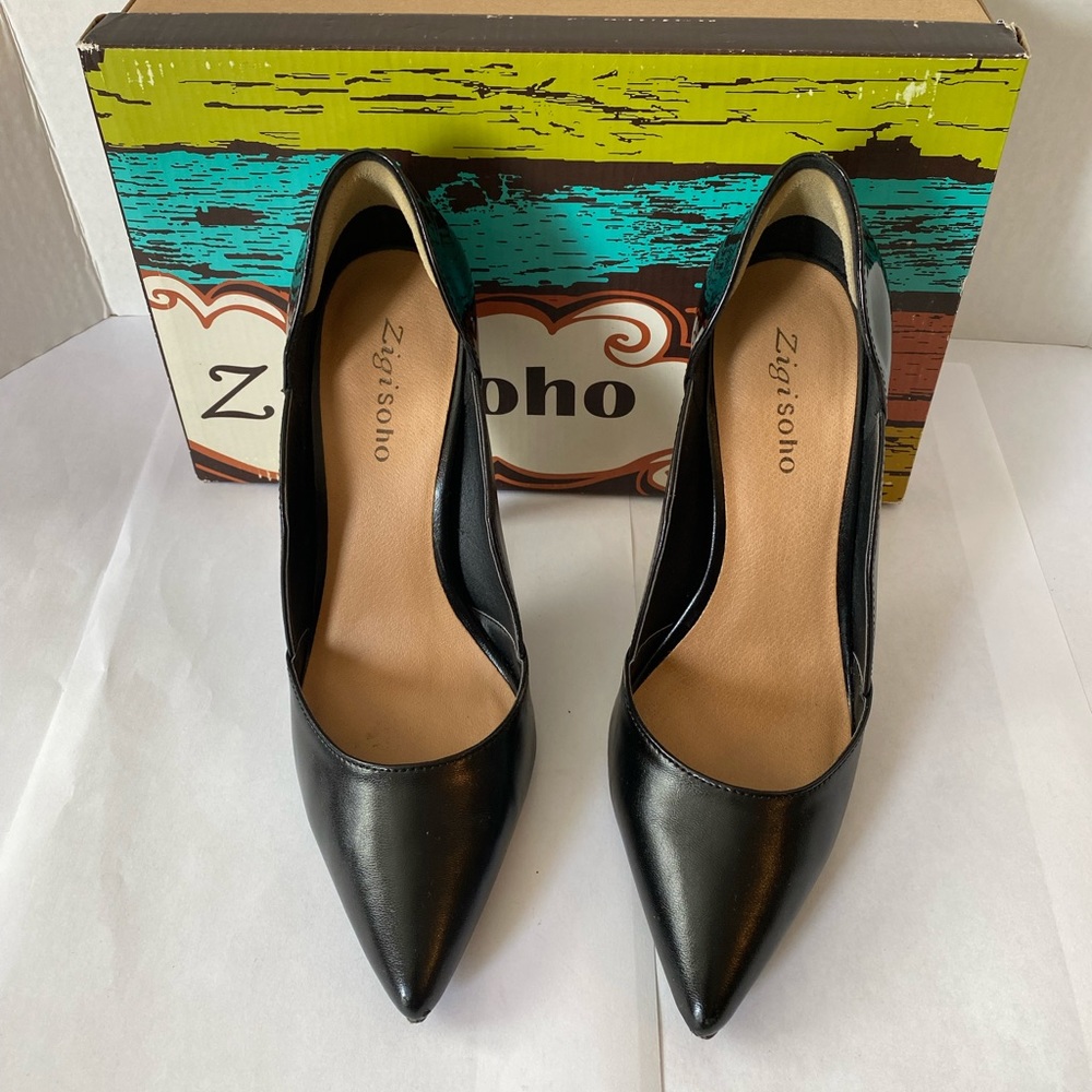 Zigi Soho Black Pumps